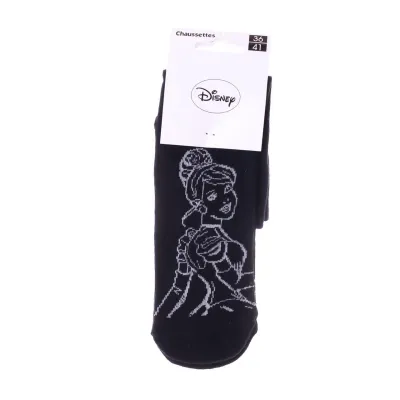 Носки Disney Princess Cinderella 1-pack 36-41 black gray 13892320-8 - 1 - Robinzon.ua