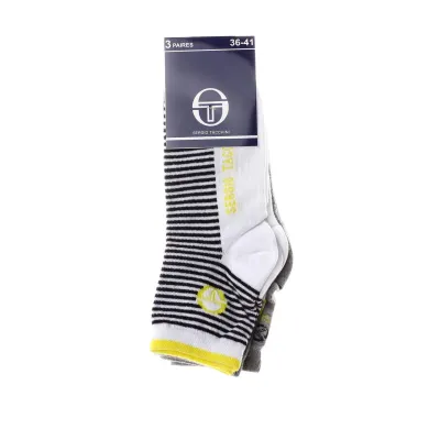 Шкарпетки Sergio Tacchini 3-pack 36-41 white/yellow/gray 13898215-2 - 1 Шкарпетки Sergio Tacchini 3-pack 36-41 white/yellow/gray 13898215-2 - 1 - Robinzon.ua