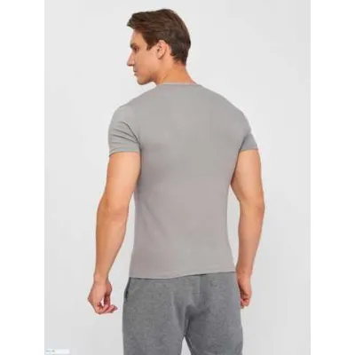 Футболка Kappa T-shirt Mezza Manica Girocollo сірий Чол 2XL K1304 GrigioUnito 2XL - 1 Футболка Kappa T-shirt Mezza Manica Girocollo сірий Чол 2XL K1304 GrigioUnito 2XL - 1 - Robinzon.ua