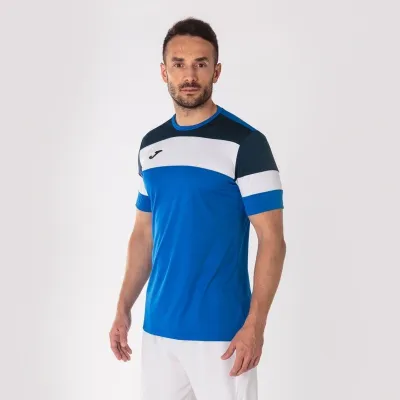 Футболка Joma CREW IV T-SHIRT ROYAL-DARK NAVY S/S блакитний M 101534.703 M - 2 - Robinzon.ua