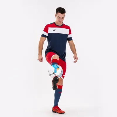 Футболка Joma CREW IV T-SHIRT DARK NAVY-RED S/S синій,червоний S 101534.336 S - 3 - Robinzon.ua