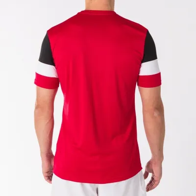 Футболка Joma CREW IV T-SHIRT RED-BLACK S/S червоний S 101534.601 S - 2 - Robinzon.ua