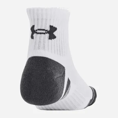 Шкарпетки UA Performance Cotton 3p Qtr Білий Уні L (1379528-100 L) - 3 - Robinzon.ua
