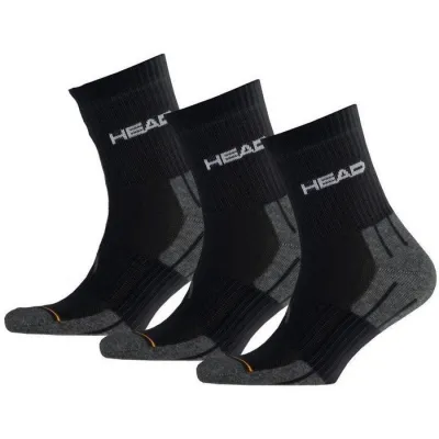 Шкарпетки Head Performance Short Crew 3-pack 35-38 black/gray 741019001-200 - 1 Шкарпетки Head Performance Short Crew 3-pack 35-38 black/gray 741019001-200 - 1 - Robinzon.ua