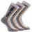 Шкарпетки Head Performance Crew 3-pack 35-38 white/gray 781011001-062 - 1 - Robinzon.ua