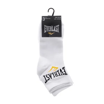 Шкарпетки Everlast Quarter Socks 3-pack 35-40 white 179013 - 1 - Robinzon.ua