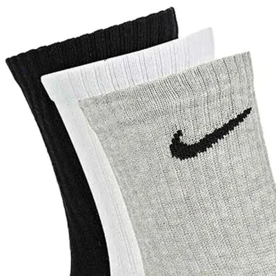 Шкарпетки Nike Everyday Lightweight Crew 3-pack 46-50 black/gray/white SX7676-901 - 2 Шкарпетки Nike Everyday Lightweight Crew 3-pack 46-50 black/gray/white SX7676-901 - 2 - Robinzon.ua