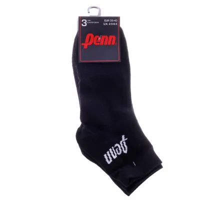 Носки Penn Quarter Socks 3-pack 35-40 black 179011 - 1 - Robinzon.ua