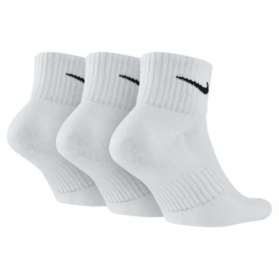 Шкарпетки Nike Value Cush Ankle 3-pack 42-46 white SX4926-101 - 1 Шкарпетки Nike Value Cush Ankle 3-pack 42-46 white SX4926-101 - 1 - Robinzon.ua