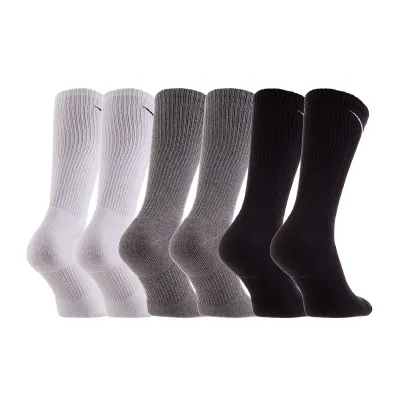 Чоловічі Шкарпетки Nike U NK ED PLS CSH CRW 6PR - 132 Різнокольоровий  34-38 (7dSX6897-965 34-38) - 1 - Robinzon.ua