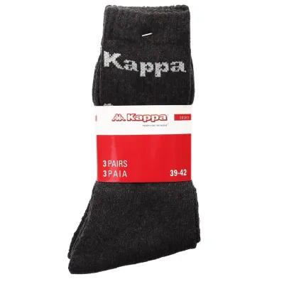 Шкарпетки Kappa Socks Logo Saboya 3-pack 39-42 black 304MT00-906 - 1 - Robinzon.ua