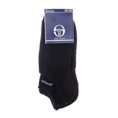 Шкарпетки Sergio Tacchini 3-pack 35-38 black 93155067-1 - 1 - Robinzon.ua