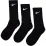 Шкарпетки Nike Value Cotton Crew 3-pack 34-38 black SX4508-001 - 2 - Robinzon.ua