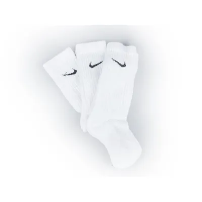 Шкарпетки Nike 3-pack 46-50 white SX4508-101 - 3 Шкарпетки Nike 3-pack 46-50 white SX4508-101 - 3 - Robinzon.ua