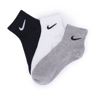 Носки Nike Everyday Lightweight Ankle 3-pack 46-50 black/gray/white SX7677-901 - 5 - Robinzon.ua
