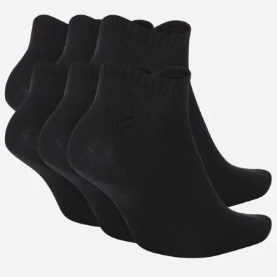 Мужские Носки Nike U NK EVERYDAY LTWT NS 6PR 132 Черный 46-50 (SX7679-010 46-50) - 1 - Robinzon.ua