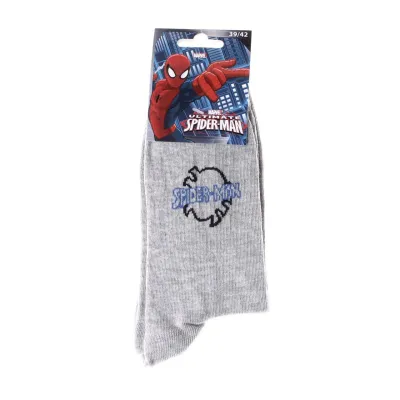 Шкарпетки Marvel Spider-Man Spiderman Logo 1-pack 43-46 light gray 93152362-3 - 1 - Robinzon.ua