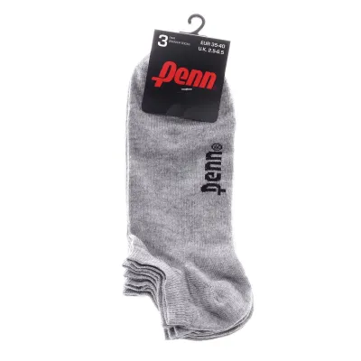 Носки Penn Sneaker Socks 3-pack 35-40 gray 179093 - 1 - Robinzon.ua