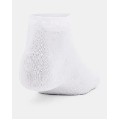 Шкарпетки UA Essential Low Cut 3pk Білий Уні L (1365745-100 L) - 2 - Robinzon.ua