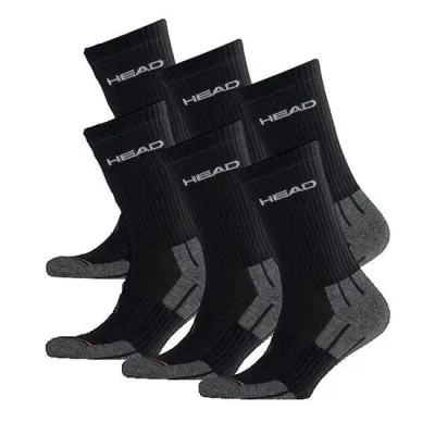 Шкарпетки Head Performance Crew 3-pack 35-38 black 741020001-200 - 1 Шкарпетки Head Performance Crew 3-pack 35-38 black 741020001-200 - 1 - Robinzon.ua