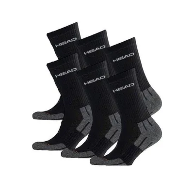 Шкарпетки Head Performance Crew 3-pack 35-38 black 741020001-200 - 2 Шкарпетки Head Performance Crew 3-pack 35-38 black 741020001-200 - 2 - Robinzon.ua