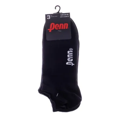 Шкарпетки Penn Sneaker Socks 3-pack 35-40 black 179063 - 1 - Robinzon.ua