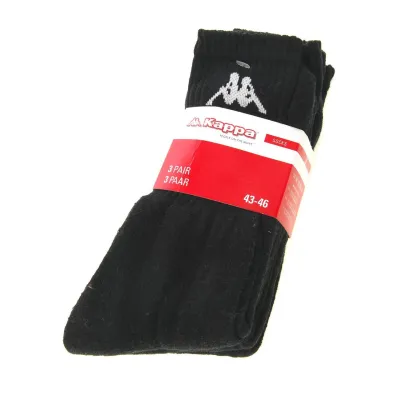 Носки Kappa Trisper Tennis Sock 3-pack 35-38 black 303WIG0-902 - 2 - Robinzon.ua