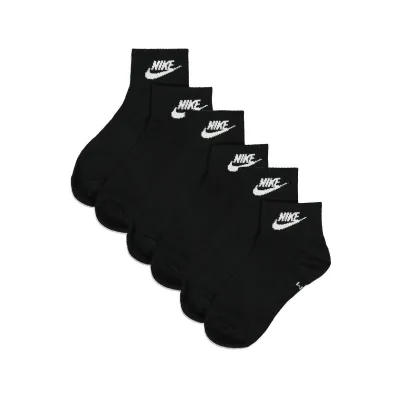 Шкарпетки Nike Everyday Esentials Ankle 3-pack 34-38 black SK0110-010 - 2 Шкарпетки Nike Everyday Esentials Ankle 3-pack 34-38 black SK0110-010 - 2 - Robinzon.ua