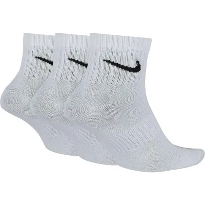 Шкарпетки Nike Everyday Lightweight Ankle 3-pack 46-50 white SX7677-100 - 1 - Robinzon.ua