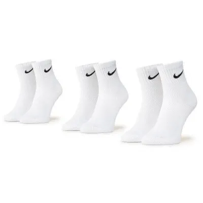 Шкарпетки Nike Everyday Lightweight Ankle 3-pack 46-50 white SX7677-100 - 2 - Robinzon.ua