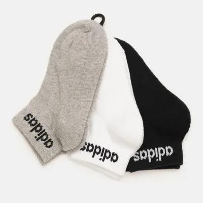 Шкарпетки Adidas C LIN ANKLE 3P білий, чорний, сірий Уні S (37-39) IC1304 S - 1 - Robinzon.ua