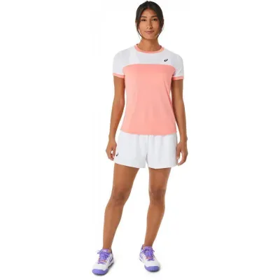 Жіноча Футболка Asics COURT SS TOP Кораловий M (2042A262-701 M) - 3 Жіноча Футболка Asics COURT SS TOP Кораловий M (2042A262-701 M) - 3 - Robinzon.ua