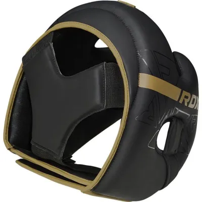 Боксерський шолом RDX F6 KARA Matte Golden M (капа у комплекті) - 4 Боксерський шолом RDX F6 KARA Matte Golden M (капа у комплекті) - 4 - Robinzon.ua