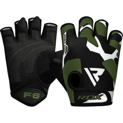 Рукавички для фітнесу RDX F6 Sumblimation Black/Green M - 5 - Robinzon.ua
