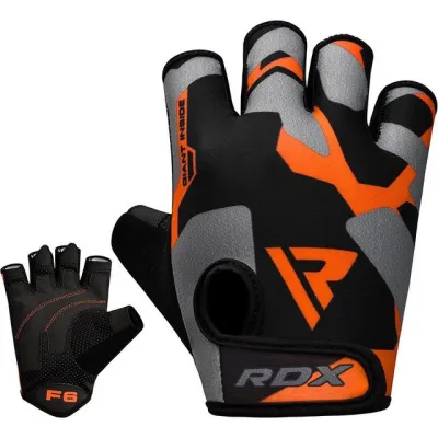 Рукавички для фітнесу RDX F6 Sumblimation Orange M - 3 - Robinzon.ua