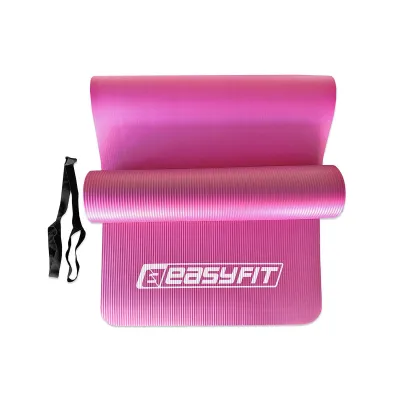 Килимок для фітнесу та йоги EasyFit NBR 10 мм Рожевий - 1 Килимок для фітнесу та йоги EasyFit NBR 10 мм Рожевий - 1 - Robinzon.ua