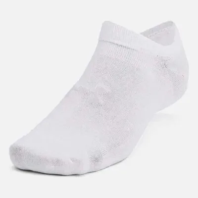 Шкарпетки UA Essential No Show 6pk Білий Уні S (1382611-100 S) - 1 Шкарпетки UA Essential No Show 6pk Білий Уні S (1382611-100 S) - 1 - Robinzon.ua