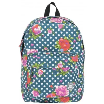 Легкий жіночий рюкзак у горошок із квітами 13L Paso 17-780D - 1 Легкий жіночий рюкзак у горошок із квітами 13L Paso 17-780D - 1 - Robinzon.ua