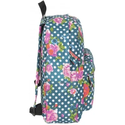 Легкий жіночий рюкзак у горошок із квітами 13L Paso 17-780D - 2 Легкий жіночий рюкзак у горошок із квітами 13L Paso 17-780D - 2 - Robinzon.ua