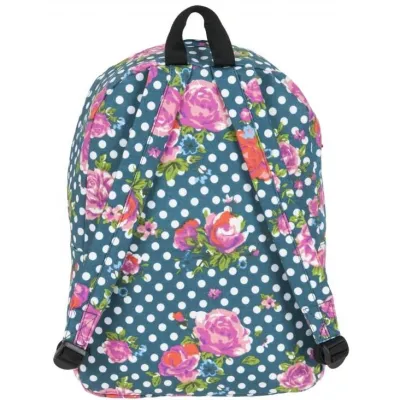 Легкий жіночий рюкзак у горошок із квітами 13L Paso 17-780D - 3 Легкий жіночий рюкзак у горошок із квітами 13L Paso 17-780D - 3 - Robinzon.ua