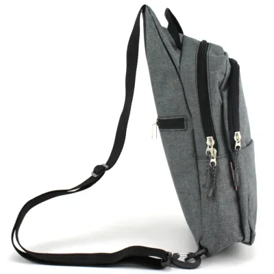 Рюкзак однолямочный на одно плечо 8 л Wallaby 112 серый - 3 - Robinzon.ua