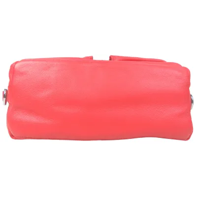 Женская кожаная сумка  Giorgio Ferretti коралловая - 6 - Robinzon.ua