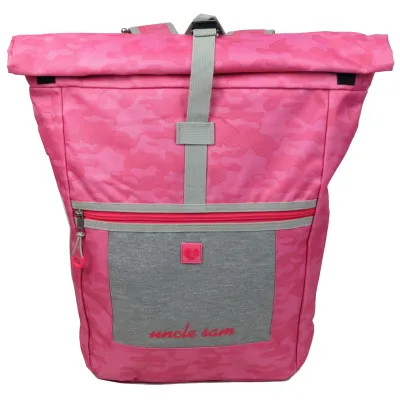 Міський рюкзак 22L Rolltop Uncle Sam рожевий - 3 - Robinzon.ua
