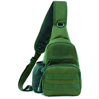 Тактична, армійська чоловіча сумка-слінг Survival хакі - 3 - Robinzon.ua