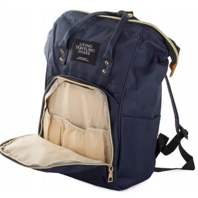 Рюкзак-сумка для мамы 12L Living Traveling Share синий - 6 Рюкзак-сумка для мамы 12L Living Traveling Share синий - 6 - Robinzon.ua