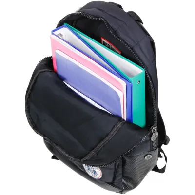 Міський рюкзак Deeluxe Milton чорний на 16л - 4 - Robinzon.ua