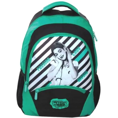 Городской рюкзак Paso Passion Love Music зеленый на 17л - 1 - Robinzon.ua