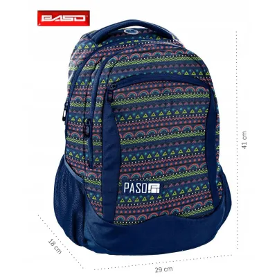 Рюкзак городской Paso синий на 20л - 6 Рюкзак городской Paso синий на 20л - 6 - Robinzon.ua