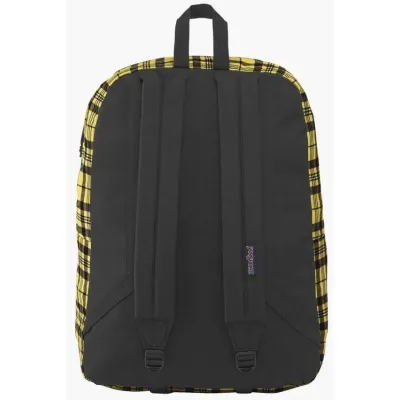 Городской рюкзак 25L Jansport Superbreak желтый в клетку - 5 - Robinzon.ua
