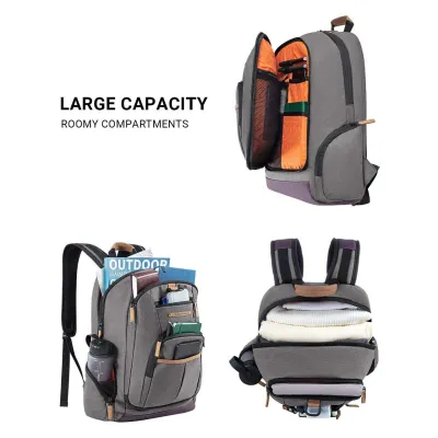 Городской рюкзак 25L KingCamp Arches  серый - 5 - Robinzon.ua